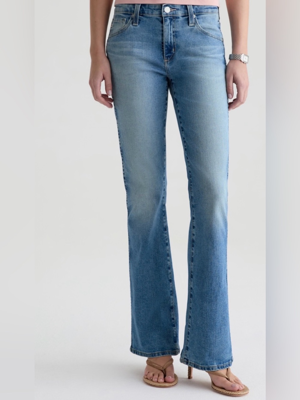 Vintage 90s AG Adriano Goldschmied The Angel Jeans Aged Japanese Denim Size 30
